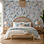 Papel de Parede Personalizado Primavera Garden Azul - Imagem 1