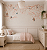 Papel de Parede Personalizado Quarto Menina Pássaros em Galhos Florais - Imagem 1