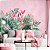 Papel de Parede Personalizado Tropical Feelings Rosa - Imagem 2