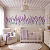 Papel de Parede Personalizado Quarto Infantil Flores de Lavanda - Imagem 2