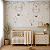 Papel de Parede Personalizado Quarto Infantil Balões e Ursinhos - Imagem 1