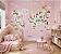 Papel de Parede Personalizado Infantil Mapa Mundi Viagem pelo Mundo Rosa - Imagem 1