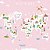 Papel de parede infantil personalizado Mapa Mundi Viagem pelo Mundo Rosa - Imagem 2