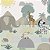 Papel de Parede Personalizado Infantil Safari Bebê Fofinho Sob Medida - Imagem 1