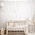 Papel de Parede Infantil Personalizado Floral Delicado - Imagem 1