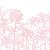 Papel de Parede Personalizado Palm Trees Monocromática Rose Sob Medida - Imagem 2