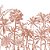 Papel de Parede Personalizado Palm Trees Monocromática Mocha Mousse Sob Medida - Imagem 3