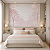 Papel de Parede Personalizado Floresta dos Pássaros Rosa Sob Medida - Imagem 1