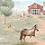 Papel de Parede Infantil Personalizado Quarto Fazendinha Cavalos Sob Medida - Imagem 2