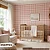 Papel De Parede Importado Vinílico Lavável Xadrez Rosa Blush Terroso Fundo Off PDX9902 Rolo 9,5 MT - Imagem 1