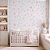 Papel de Parede Personalizado Infantil Afeto Delicado Floral Azul Sob Medida - Imagem 1