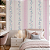 Papel de Parede Personalizado Infantil Afeto em Listras Blush Sob Medida - Imagem 1
