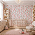 Papel de Parede Personalizado Infantil Encanto Cereja Rosa Sob Medida - Imagem 1