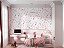 Papel de Parede Personalizado Infantil Floral Feminino Cute Sob Medida - Imagem 3