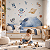 Papel de Parede Infantil Quarto Personalizado Missão Espacial Sob Medida - Imagem 1