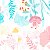Papel de Parede Quarto Personalizado Jardim Candy Sob Medida - Imagem 2