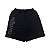 Bermuda Hábito Micro Ponto Moletom Preta - Imagem 2