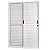 Porta De Correr Aluminio Balcão 3 Folhas Direita 2,10X1,20Cm Branca Esquadrisul - Imagem 1