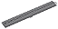 Ralo linear 50cm flat grelha cinza Tigre - Imagem 1