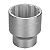 Soquete Estriado 3/4" 28 Mm Forjado Ref.:44853128 Tramontina - Imagem 1