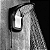 Ducha Lorenzetti Acqua Jet Ultra Preta Cromada 220V 7800W - Imagem 2