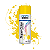 Tinta Spray Amarelo Uso Geral 350ml Tek Bond - Imagem 2