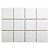 Revestimento Strufaldi White 10X10 1095 1,95M² - Imagem 1