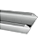 Perfil Aluminio Para Puxador Leo M0118 - Imagem 2