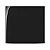 Placa Margirius 4X4 Cega Sem Suporte Sleek Black 015912 - Imagem 1