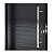 Porta Pivotante Lambril Premium Preta com Puxador 216X110 Direita - Atlantica - Imagem 2