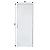 Porta Lambril Fortsul Alumínio Branco com Fechadura Esquerdo 210x90cm - Imagem 3