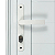 Porta Lambril Fortsul Alumínio Branco com Fechadura Esquerdo 210x90cm - Imagem 4