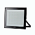 Refletor Com LED Preto 100W Luz Branca 18,5x21,3cm Play Bivolt IP65 Blumenau Iluminação - Imagem 1