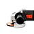Esmerilhadeira Angular Black+Decker 220V 820W G720 115mm - Imagem 3