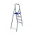 Escada Aluminio Abrir 4 Degraus 1,34mt 5102 Mor - Imagem 2