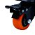 Rodizio Giratorio com Freio Glpbf 158 1.5/8" Bpa.e Preto Laranja 6235 Colson - Imagem 2