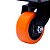 Rodizio Giratorio Glpb 158 1.5/8" bpa.e Preto Laranja 6233 Colson - Imagem 2