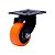 Rodizio Giratorio Glpb 210 2" bpa.e Preto Laranja 6236 Colson - Imagem 1
