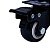 Rodizio Giratorio com Freio Glpbf 158 1.5/8" bp.e Preto Preto 6047 Colson - Imagem 2