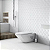 Revestimento Eliane Cartier Blanc Acetinado 45X90 Cx1,62M² - Imagem 2