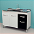 Gabinete Light Cozinha 1,18 Branco Preto - Inove do Brasil - Imagem 1
