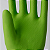 Luva Top Multiuso Para Limpeza Verde M Sanro - Imagem 4
