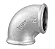 Cotovelo Galvanizado 90º X 1.1/2" Tupy - Imagem 1
