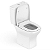 Conjunto Celite (Bacia Com Caixa Acoplada + Kit) Vip Harpic Branco - Imagem 2