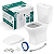 Conjunto Celite (Bacia Com Caixa Acoplada + Kit) Vip Harpic Branco - Imagem 4