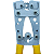 Alicate Crimpador Terminal Eletr. He-650 - Hikari - Imagem 3