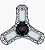 LAMP AVANT SPIDER E27 BR 6500K 80W-BIV - Imagem 1