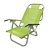 Cadeira de Praia Reclinável Copacabana Verde Primavera em Alumínio BTF - Imagem 1