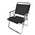 Cadeira de Praia BTF Varanda Extra Larga 130 Kg. em Alumínio Preta em Alumínio - Imagem 1
