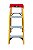 Escada de Fibra - Tesoura Prática - 3 Degraus - Imagem 3